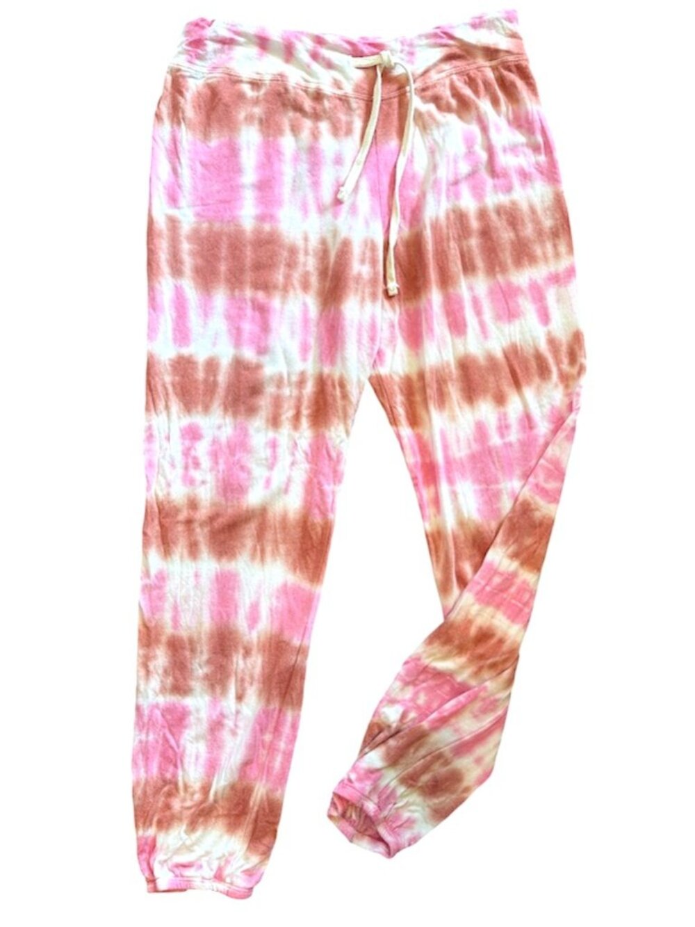 Sundry Pink Brown Tie Dye Sweatpant Jogger